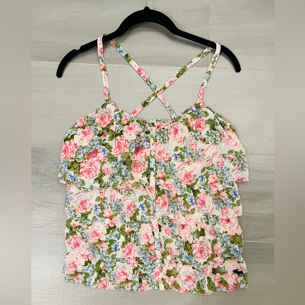 Abercrombie flowy tank top